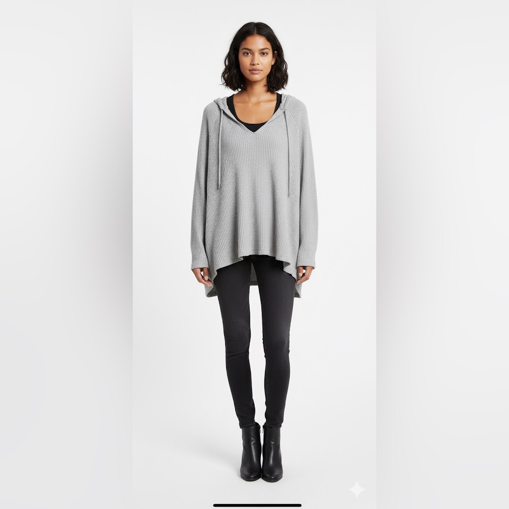 Urban outfitters out from under knitted grey hoodie